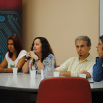 Palestrantes do Seminário 2 - Foto: André Bezerra (Ascom/Icict/Fiocruz)