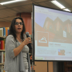 Cristiane d'Avila, coordenadora da Assessoria de Comunicação