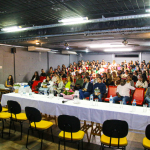 cerimônia de lançamento do projeto Rede de Proteção e Apoio à Amamentação nas Creches